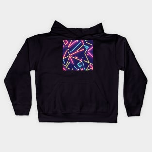 80s Arcade Pattern Kids Hoodie